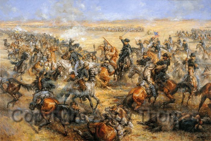 The Battle of Mine Creek