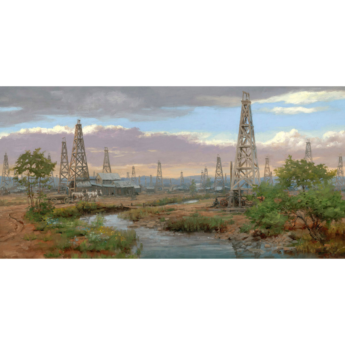 Oil Patch, Derrick, Andy Thomas