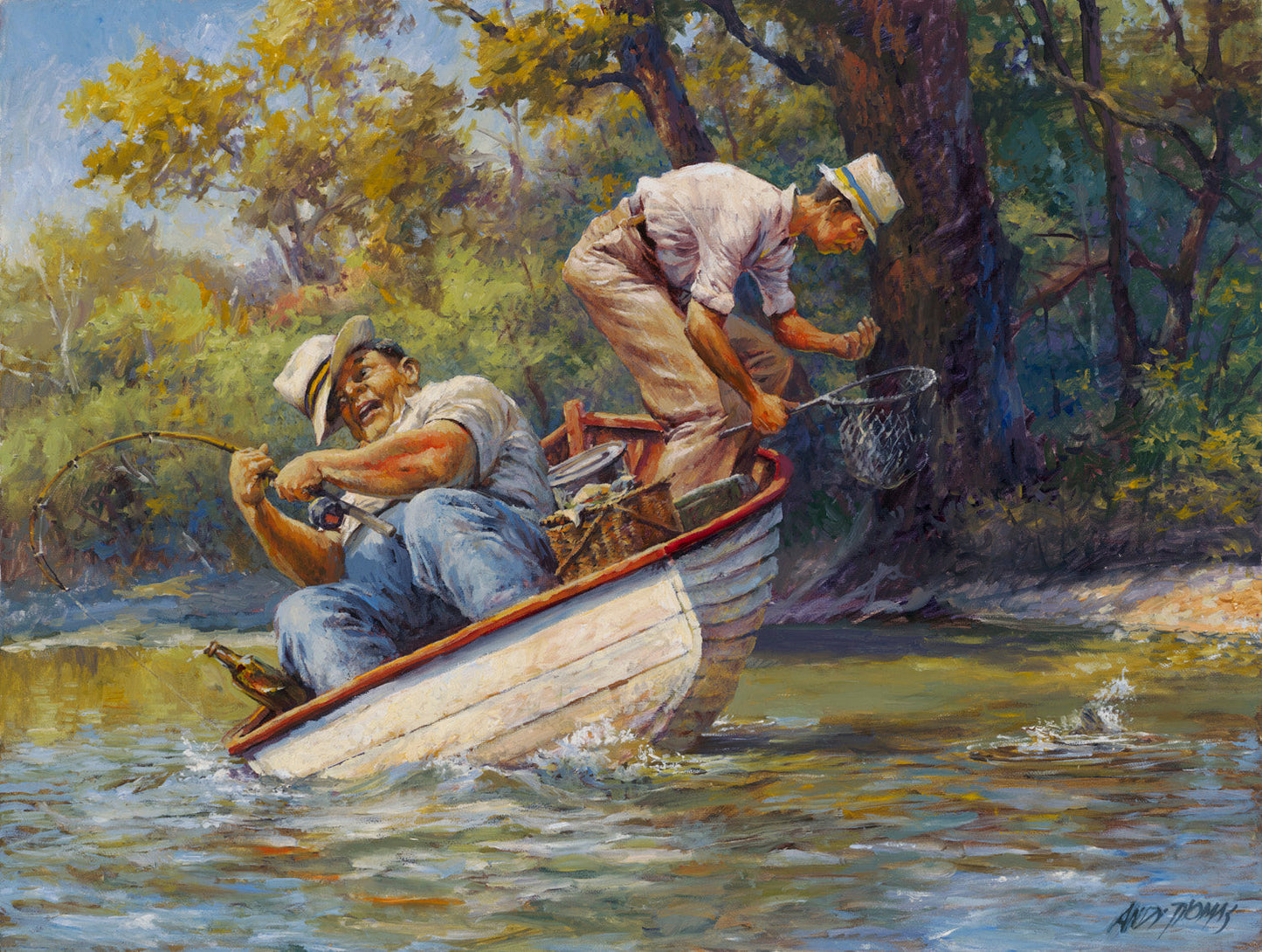 Wall Art: It's a Big One | Fishing | Maritime | Andy Thomas - Andy Thomas Designs