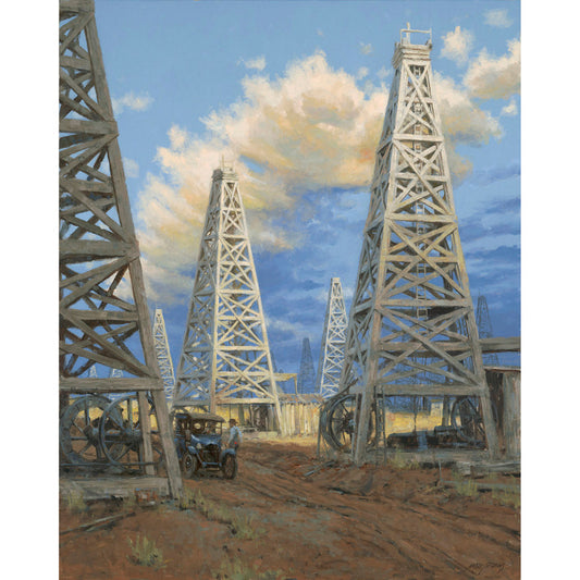 Field of Derricks | Crude Oil | Thomas