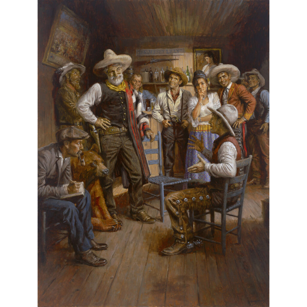 Wall Art: Judge Roy Bean & His Court | American Judge | Val Verde County Texas