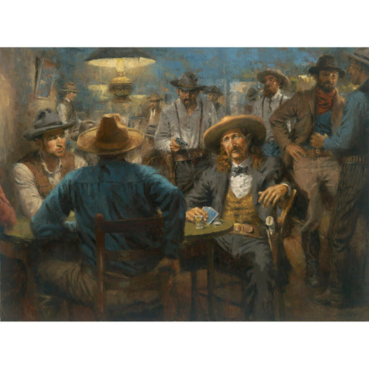 Wall Art: Wild Bill's Last Deal | Gambling | Dead Man's Poker Hand - Andy Thomas Designs